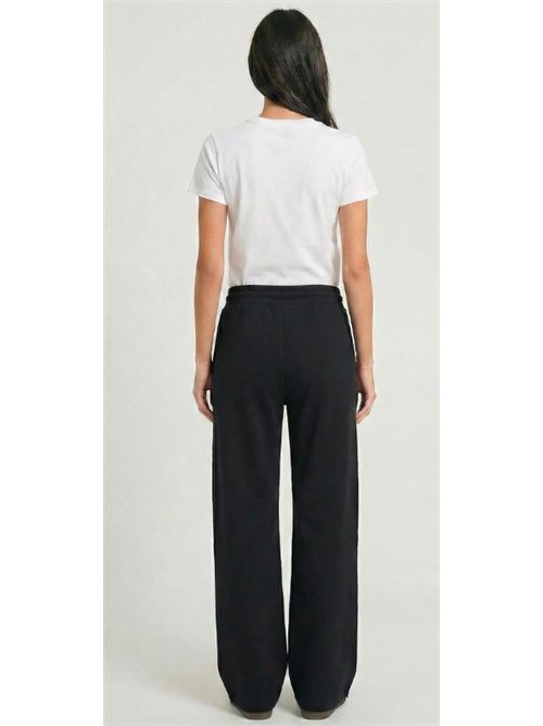Pantaloni jogging wide leg Met Met | M13 106PTBLACK
